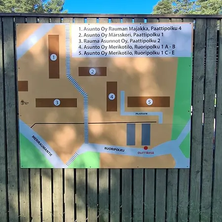 Casa Merikotilo Merellisessae Meriraumassa.