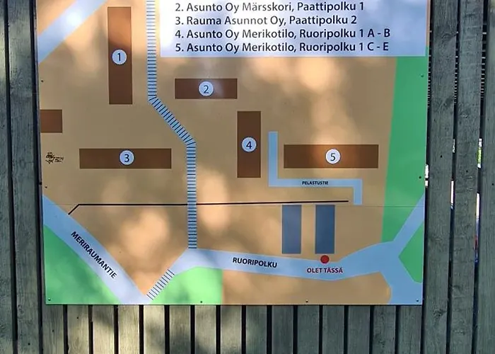 Casa Merikotilo Merellisessae Meriraumassa.